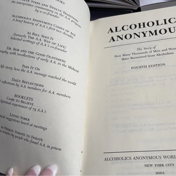 AA Gift Set ✦ Softcover Big Book + Daily Reflections + Shit Happens + REAL 12-Yr - Picture 4 of 8